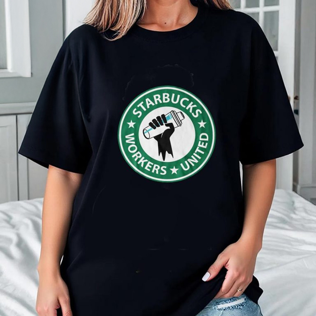 Starbucks Workers United SBWU Logo T-Shirt Christmas Gifts For Wife Starbucks Workers United SBWU Logo T-Shirt Christmas Gifts For Wife