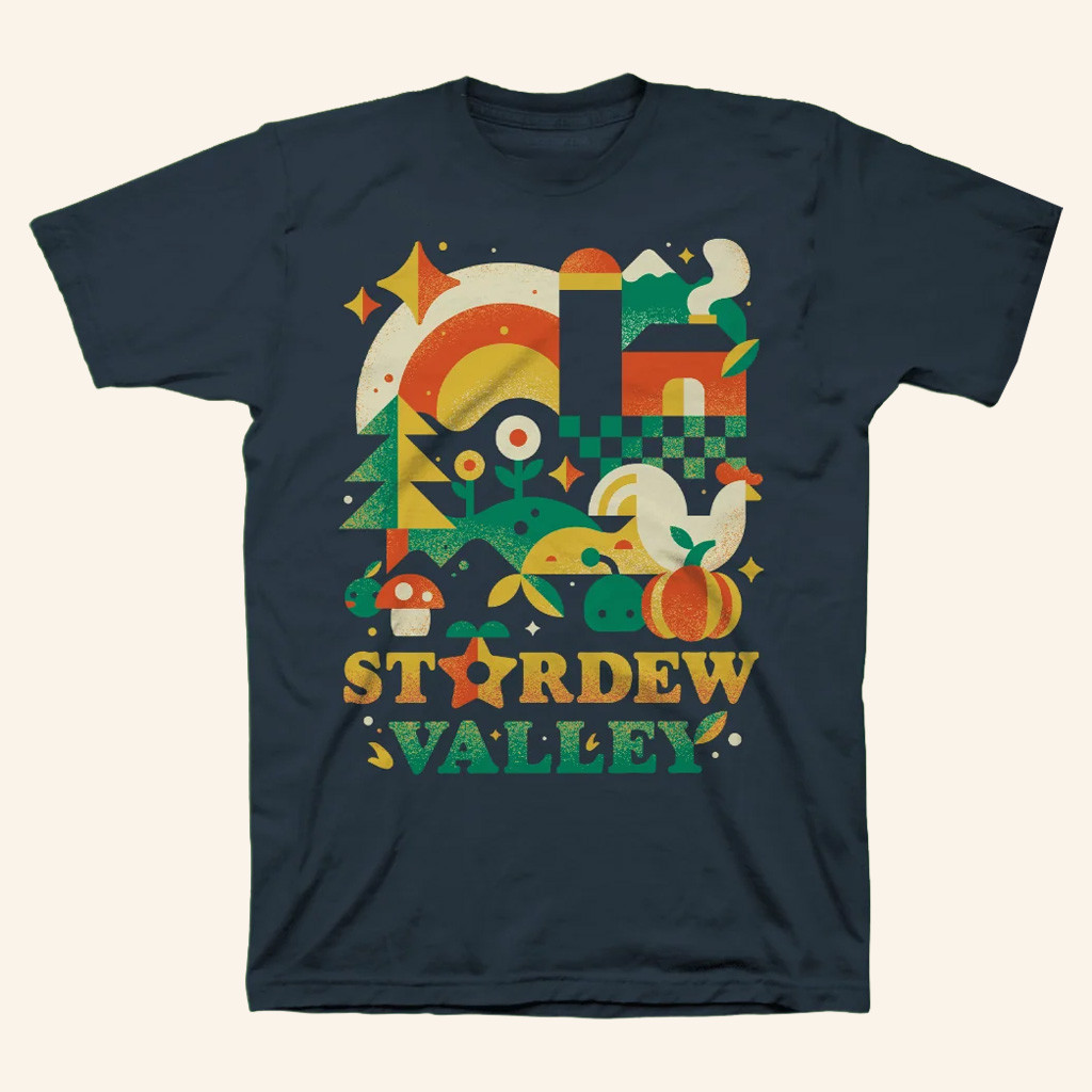Stardew Valley Merch Countryside T-Shirt Gift Ideas For Husband Stardew Valley Merch Countryside T-Shirt Gift Ideas For Husband