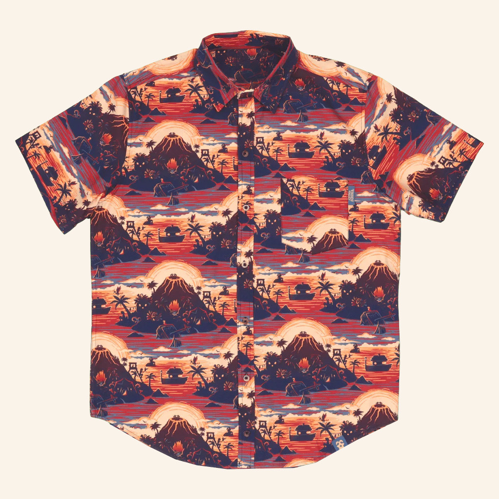 Stardew Valley Merch Ginger Island Resort Button Up Shirt Gifts For Brother Stardew Valley Merch Ginger Island Resort Button Up Shirt Gifts For Brother