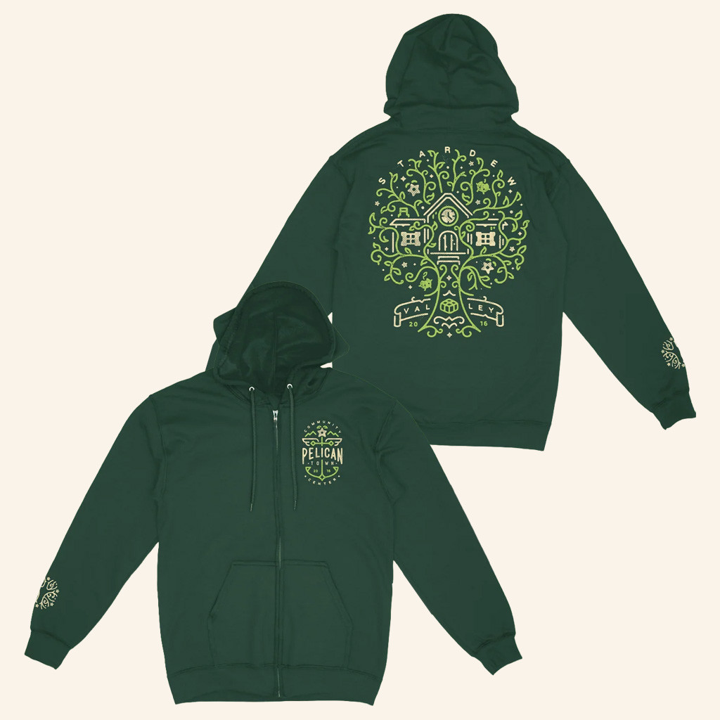 Stardew Valley Merch Pelican Town Community Center Hoodie Gift Ideas For Girlfriend Stardew Valley Merch Pelican Town Community Center Hoodie Gift Ideas For Girlfriend