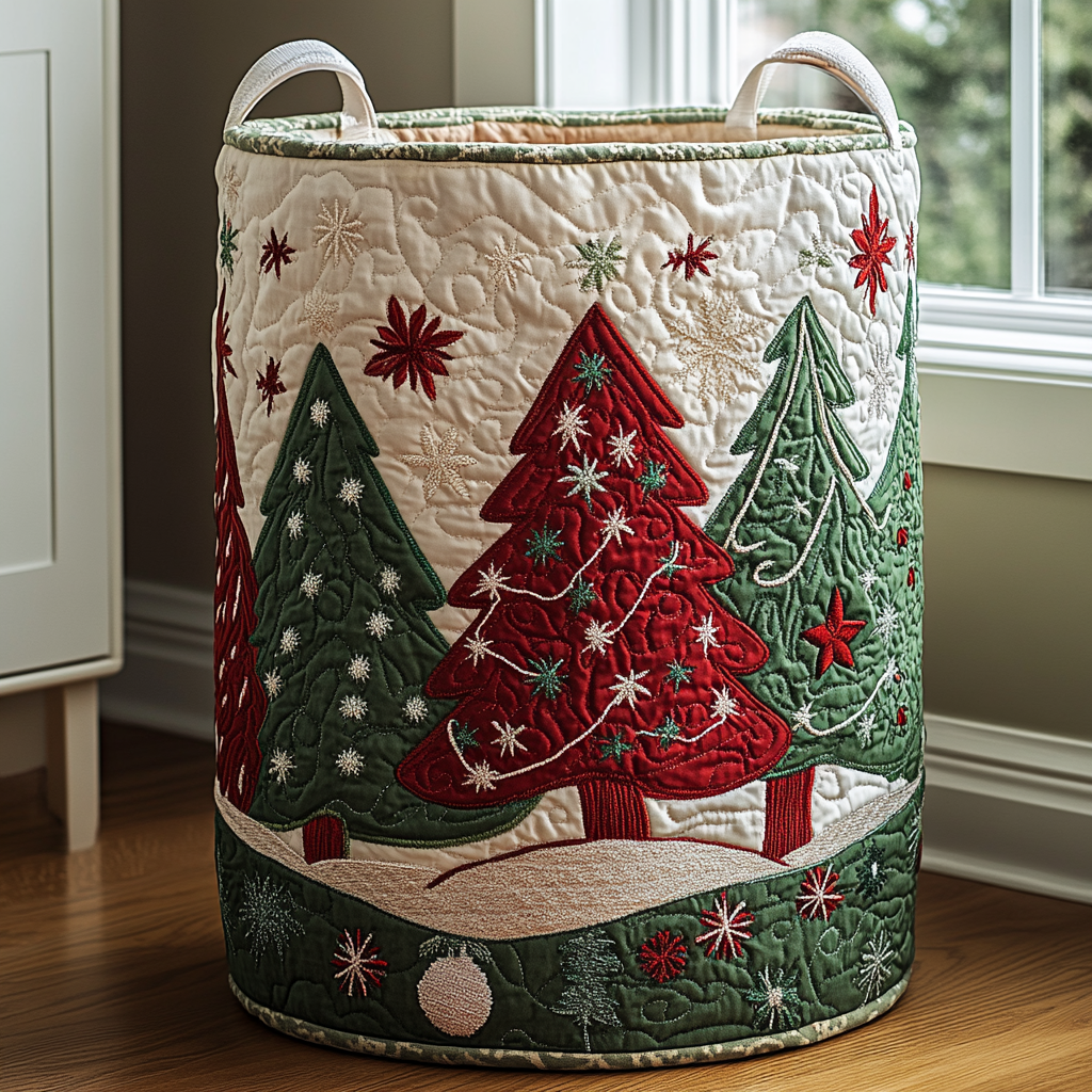 Starry Grove Quilted Laundry Basket Great Idea For New Home
