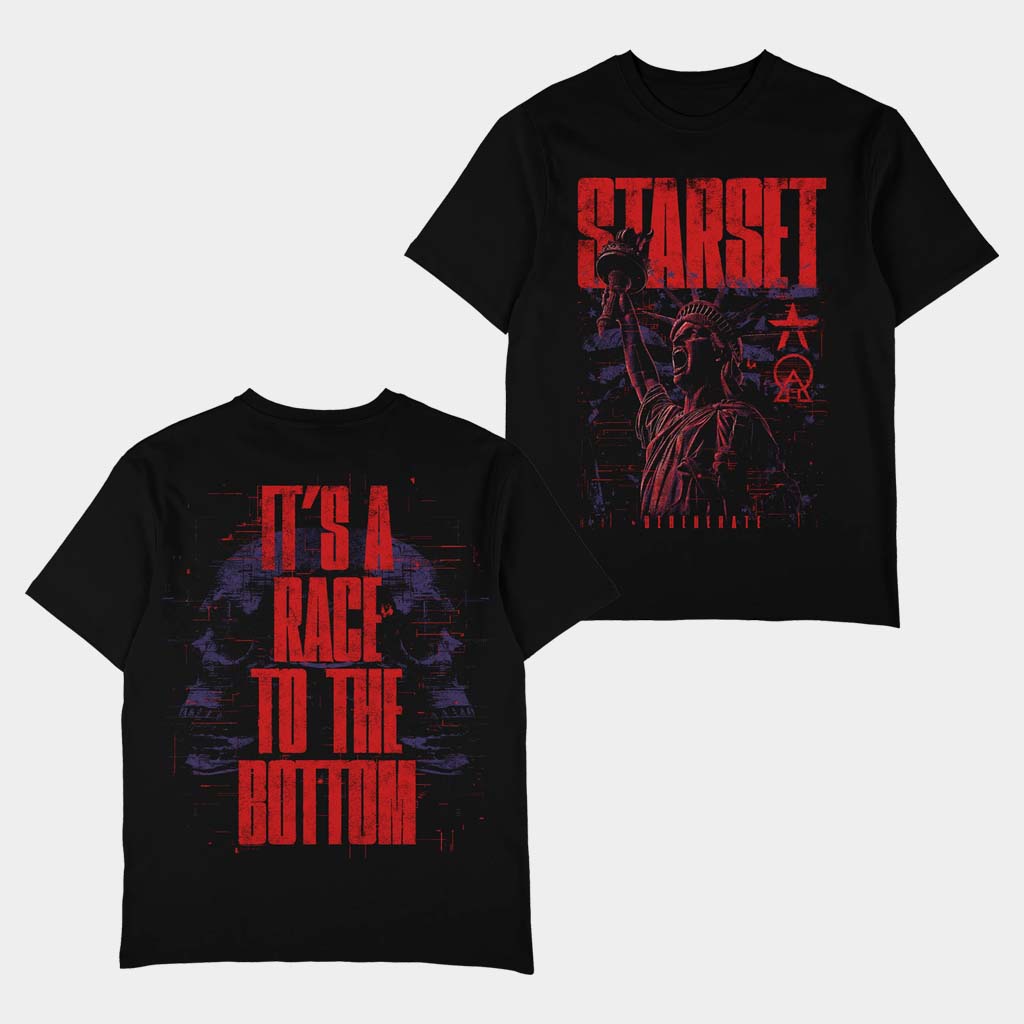 Starset Merch Race To The Bottom T-Shirt Starset Shirt Gift Ideas For Music Lovers