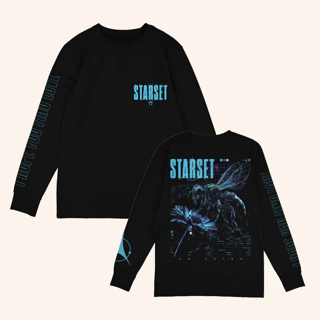 Starset online Merch Ad Astra Long Sleeve T-Shirt Gifts For Rock Band Fans Starset online Merch Ad Astra Long Sleeve T-Shirt Gifts For Rock Band Fans