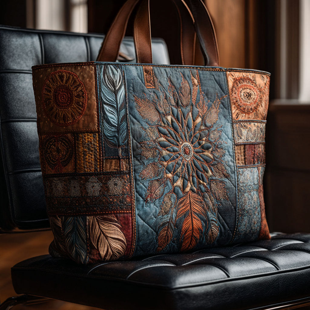 Starwoven Dreams Quilted Tote Bag Awesome Native American Gifts