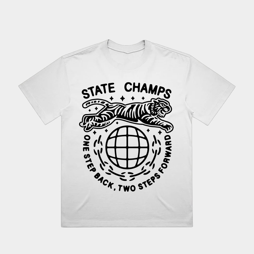 State Champs Merch 2026 Tiger T-Shirt Gifts For Pop Band Fans
