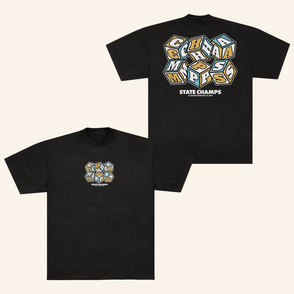 State Champs Merch Blocks T-Shirt State Champs Shirt Christmas Gifts For Pop Fans State Champs Merch Blocks T-Shirt State Champs Shirt Christmas Gifts For Pop Fans