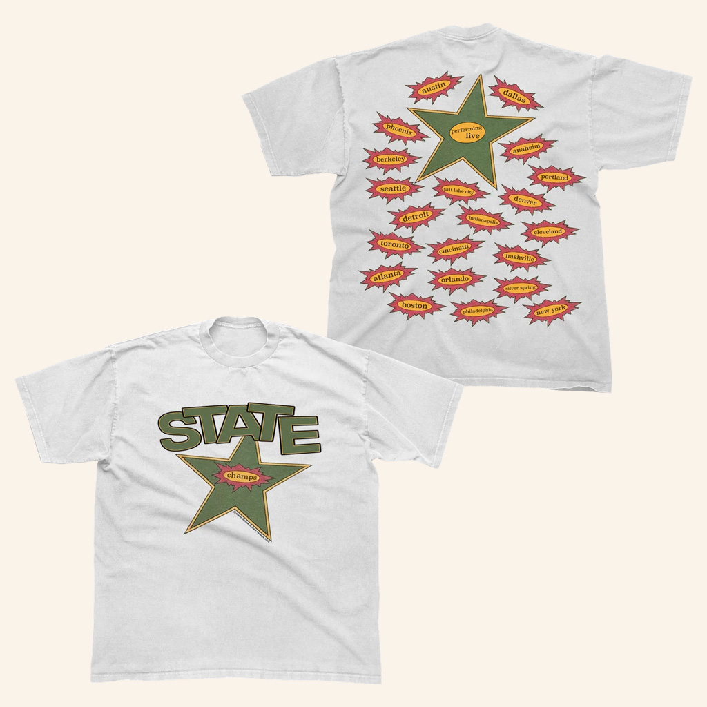State Champs Merch Star Tour T-Shirt State Champs Shirt Cool Gifts For Music Lovers State Champs Merch Star Tour T-Shirt State Champs Shirt Cool Gifts For Music Lovers