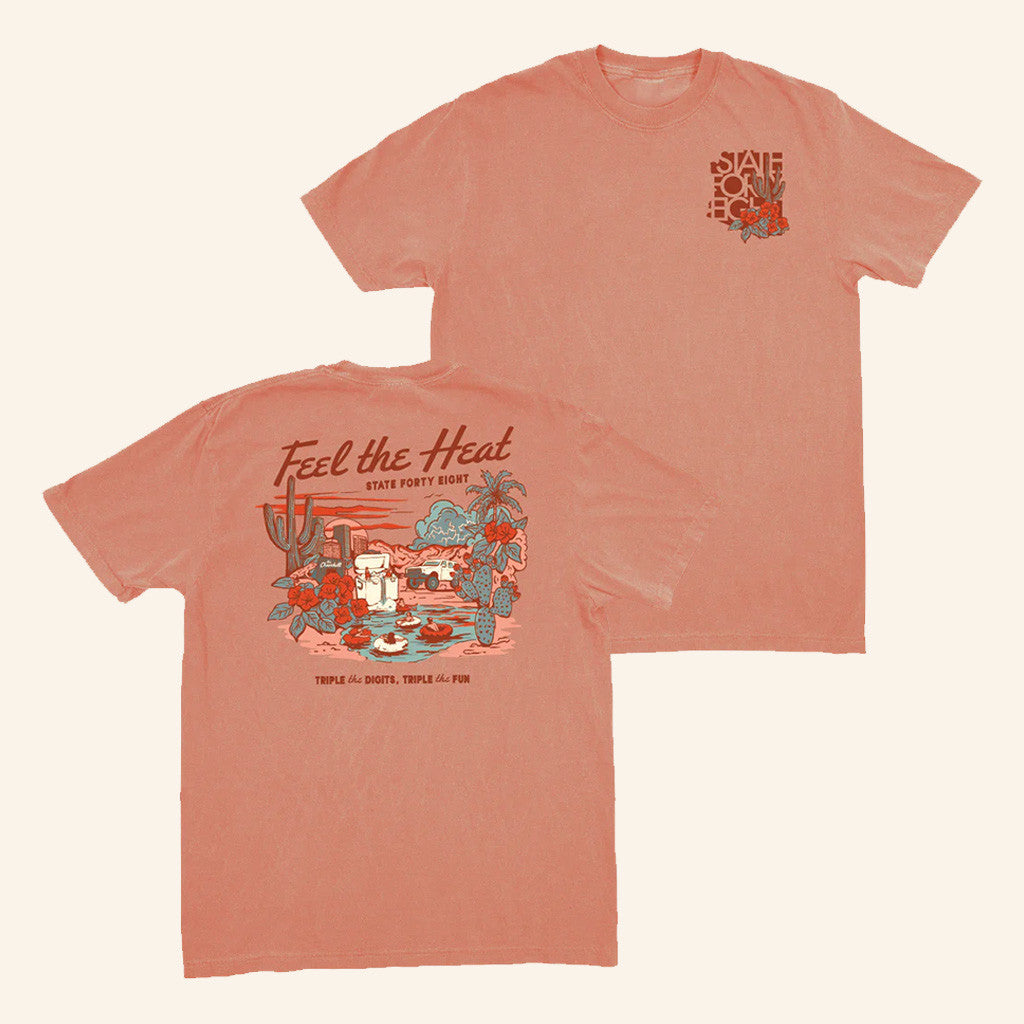 Statefortyeight Merch Feel The Heat Shirt Gifts For Your Boyfriend Statefortyeight Merch Feel The Heat Shirt Gifts For Your Boyfriend