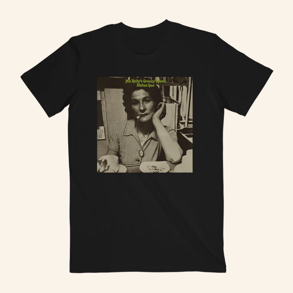 Status Quo Merch Ma Kelly's Greasy Spoon Anniversary Tour Shirt Gifts For Mom