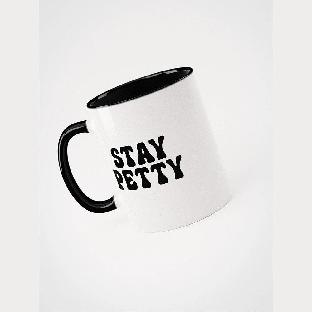 Stay Petty Charlotte Dobre Accent Mug Charlotte Dobre Merch Gifts For Fan