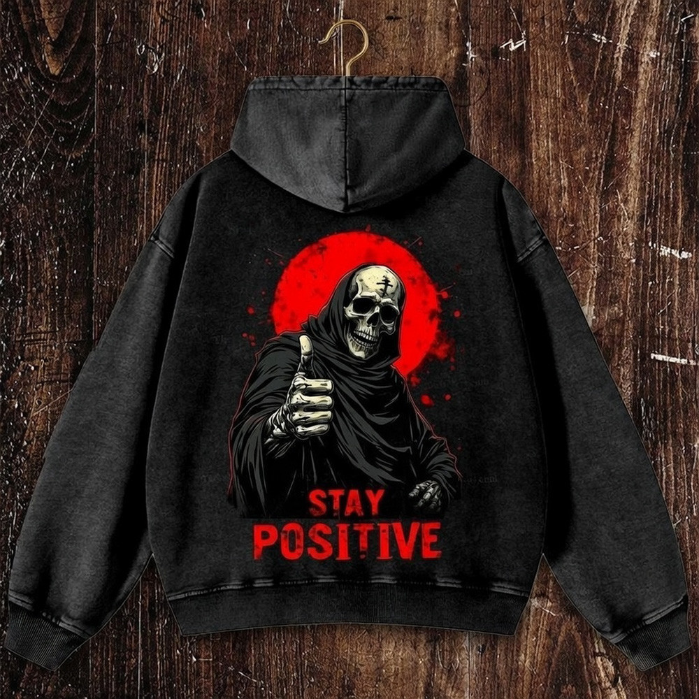 Stay Positive Hoodie Christian Faith Apparel God Is Good Best Gift For Believers