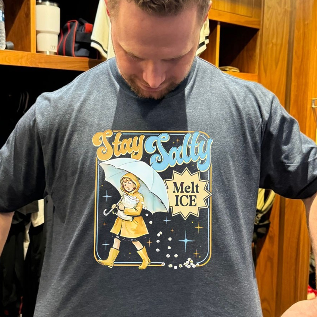 Stay Salty Melt ICE Anti ICE T-Shirt Meaningful Gifts For Girlfriend