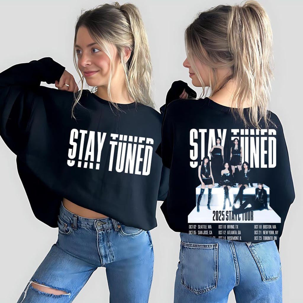 STAYC Stay Tuned Tour Sweatshirt StayC I Want It Sweatshirt Kpop Girl Group Shirt For Women