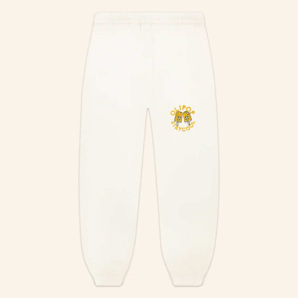 Staycool X Olipop Merch Olipop Orange White Sweatpants Gifts For Him Her Staycool X Olipop Merch Olipop Orange White Sweatpants Gifts For Him Her