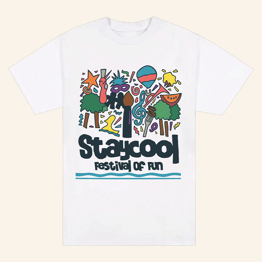 Staycoolnyc Merch Staycool Festival Of Fun T-Shirt Birthday Presents For Friends