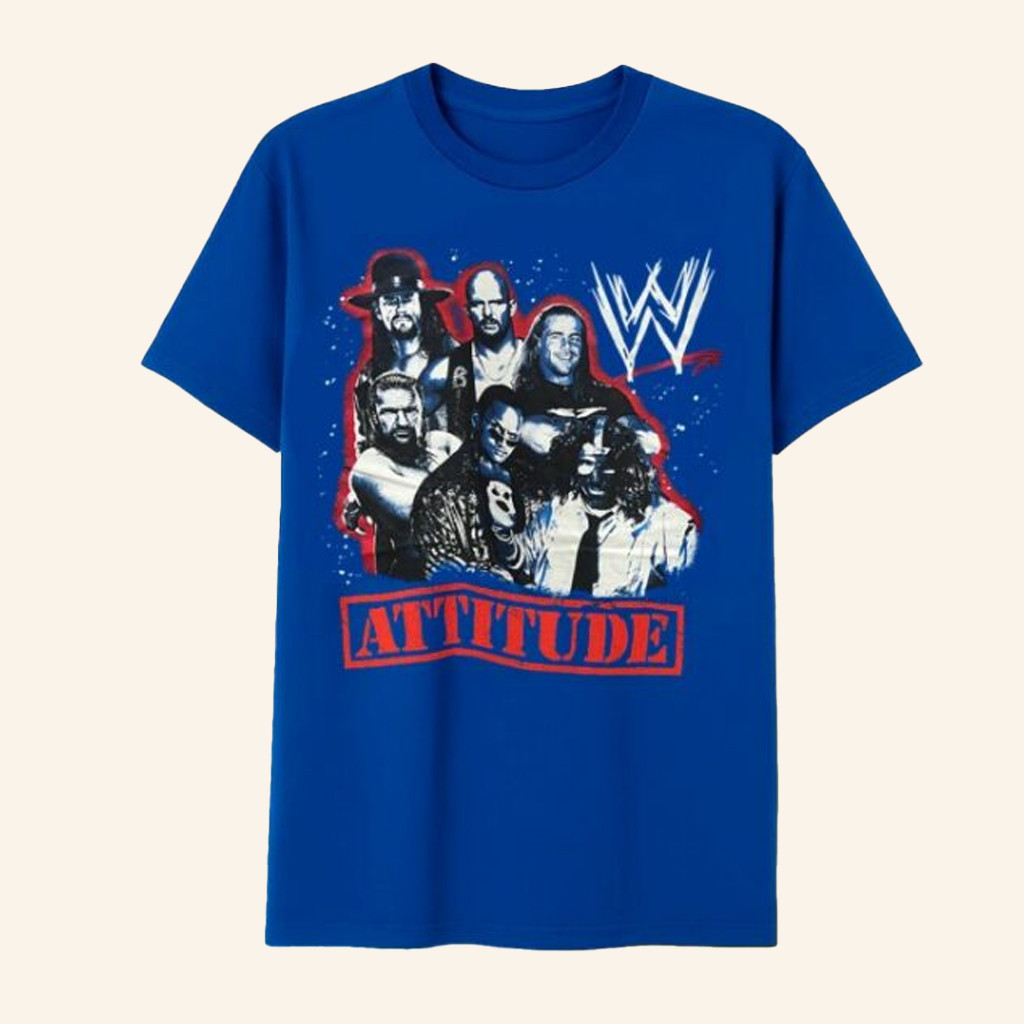 Steal Deal Merch Licensed WWE Attitude Era T-Shirt Christmas Present For Son Steal Deal Merch Licensed WWE Attitude Era T-Shirt Christmas Present For Son