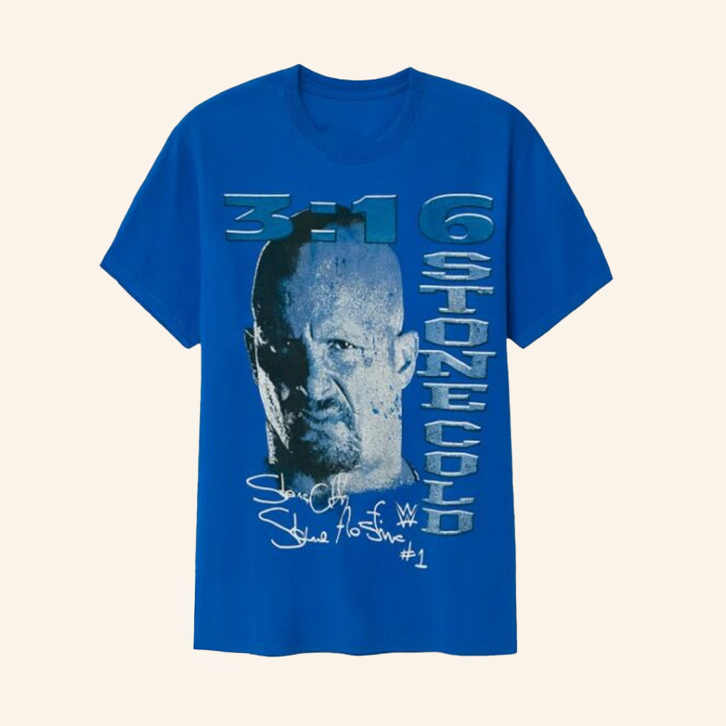 Steal Deal Merch Licensed WWE Stone Cold T-Shirt Christmas Present For Dad