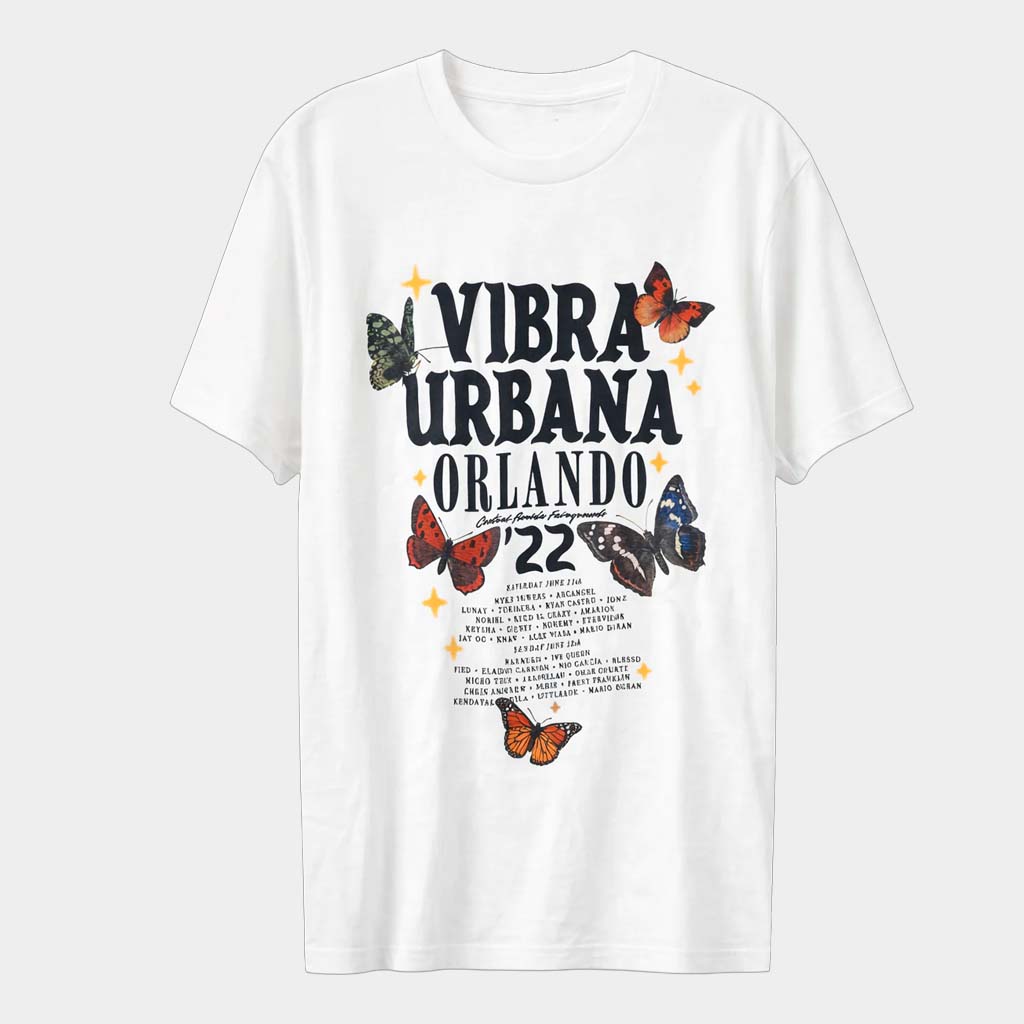 Steal Deal Merch Vibra Urbana Orlando T-Shirt Birthday Gift For Girlfriend