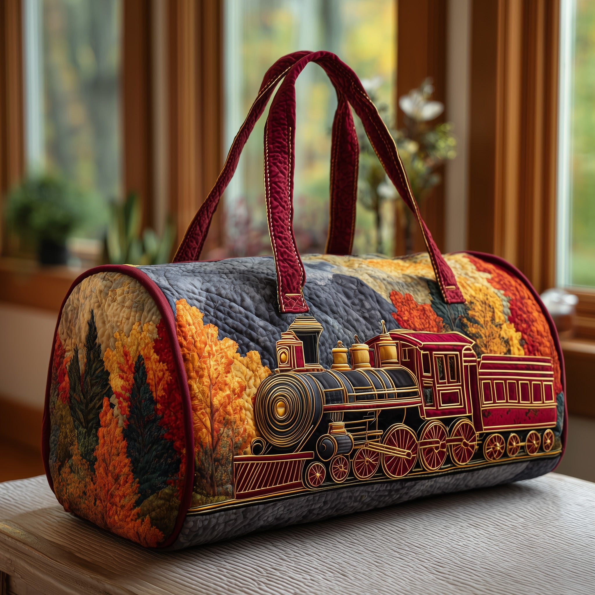 Steamline Adventure Quilted Duffle Bag For Carry On Use