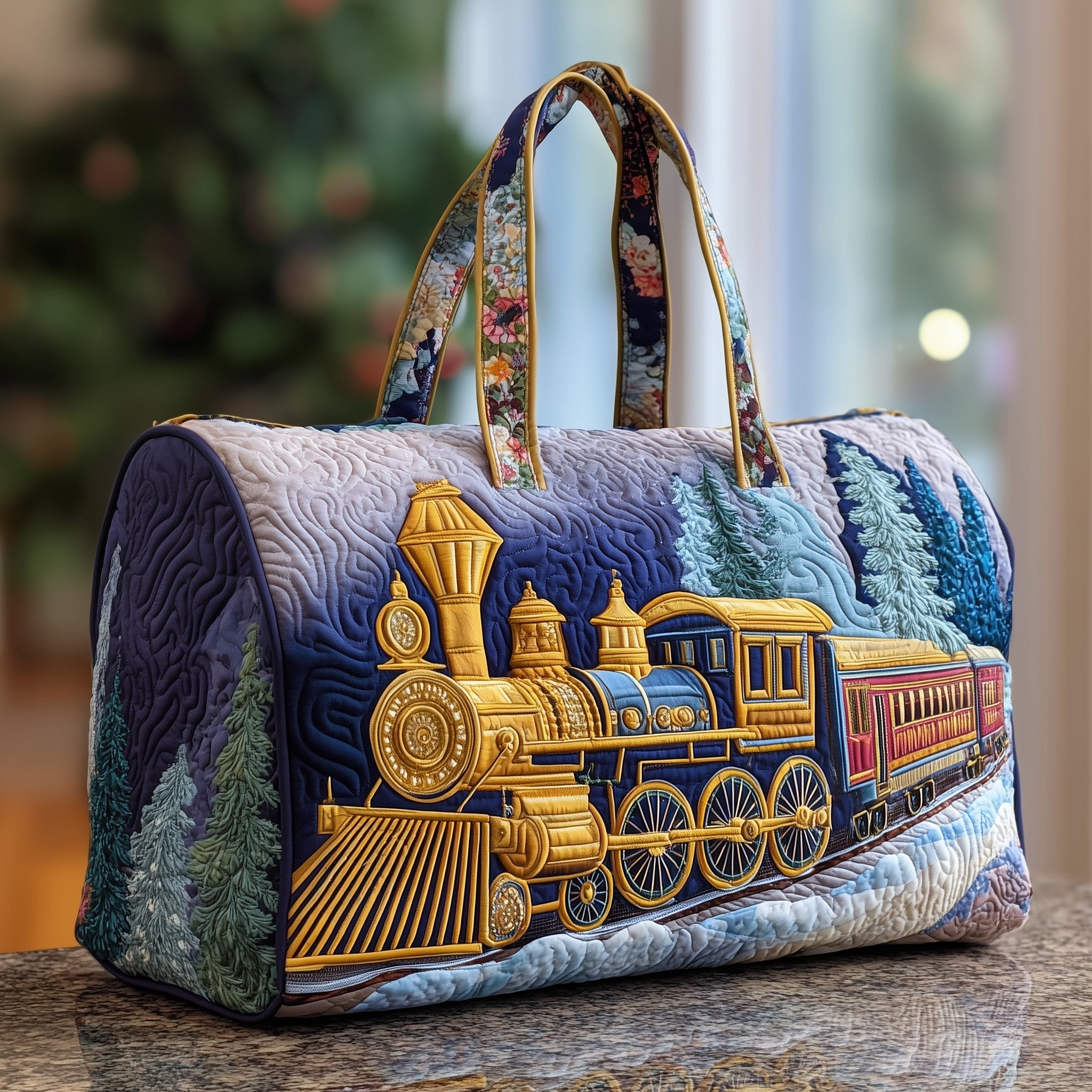 Steamline Adventure Quilted Duffle Bag For Weekend Trips