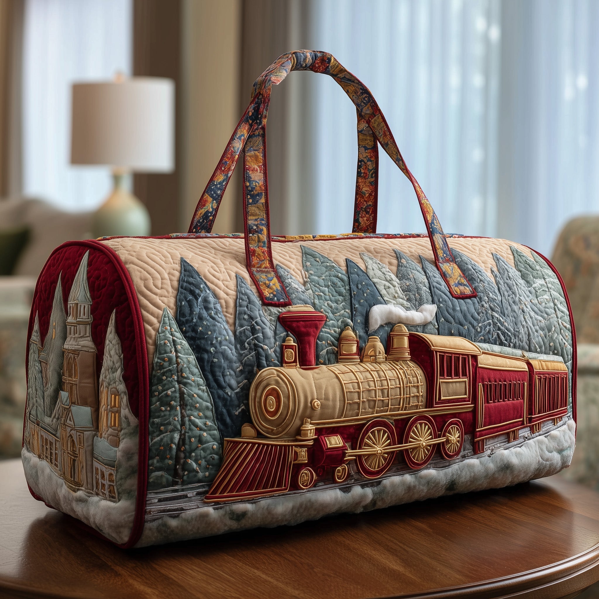 Steamline Adventure Quilted Duffle Bag Gift For Family