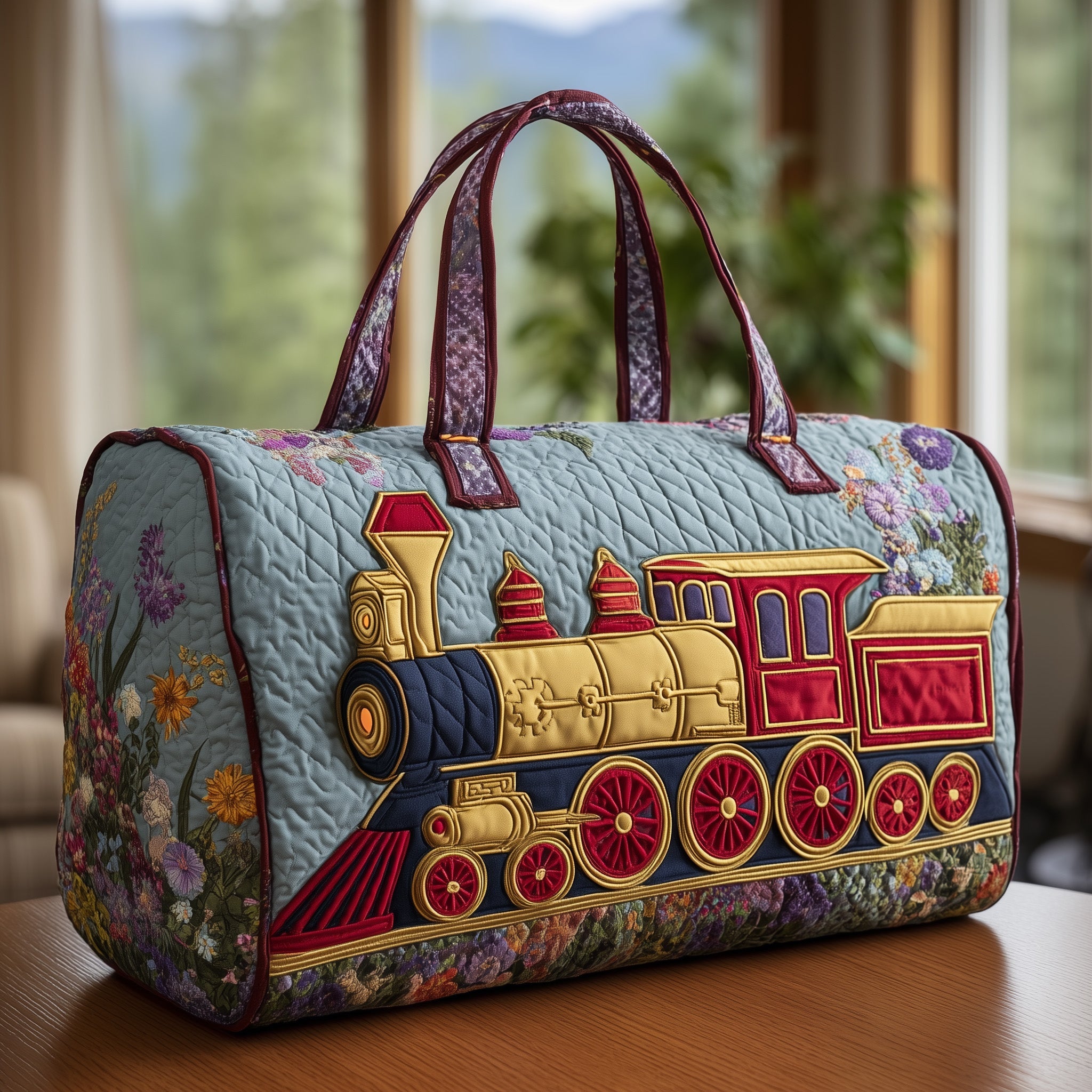 Steamline Adventure Quilted Duffle Bag Travel Friendly Design