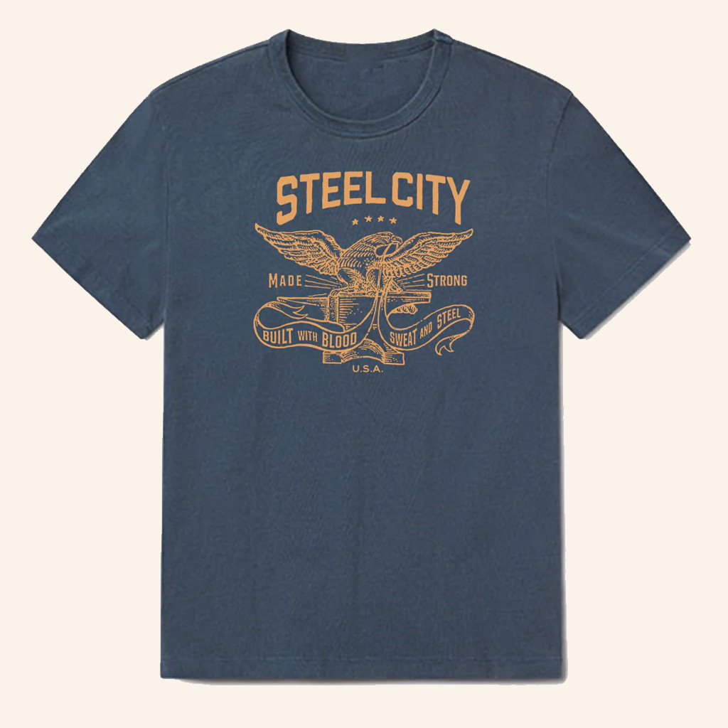Steel City Merch Eagle Anvil Shirt Best Christmas Gifts For Dad Steel City Merch Eagle Anvil Shirt Best Christmas Gifts For Dad