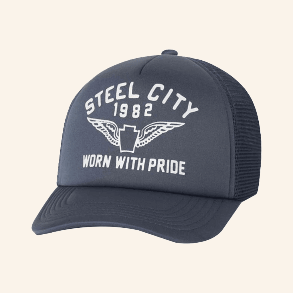 Steel City Merch Worn With Pride Trucker Hat Gifts For Father Steel City Merch Worn With Pride Trucker Hat Gifts For Father