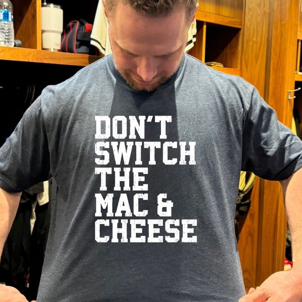Stefon Diggs New England Football Don't Switch The Mac And Cheese Shirt Patriots Merch