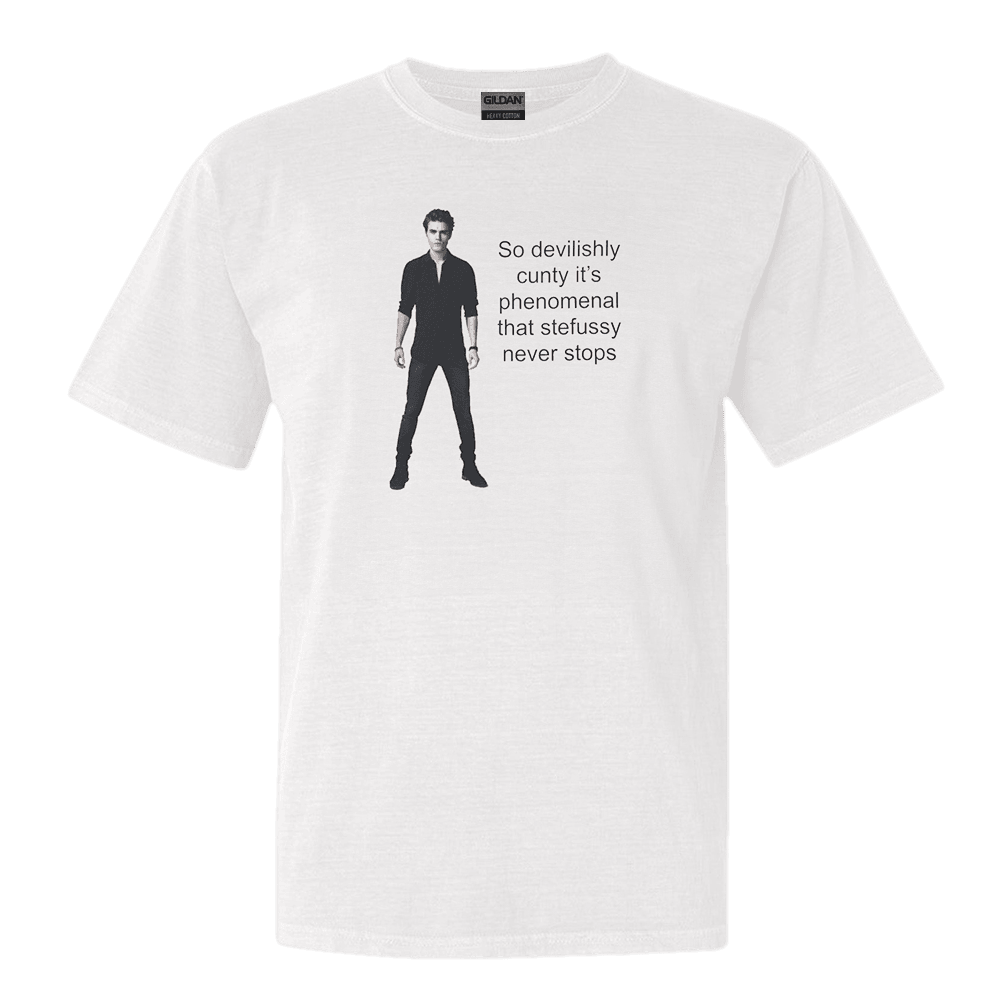 Stefussy Merch TVD Stefan Stefussy T-Shirt Gifts For Fans Father's Day Gift for Dad Stefussy Merch TVD Stefan Stefussy T-Shirt Gifts For Fans Father's Day Gift for Dad