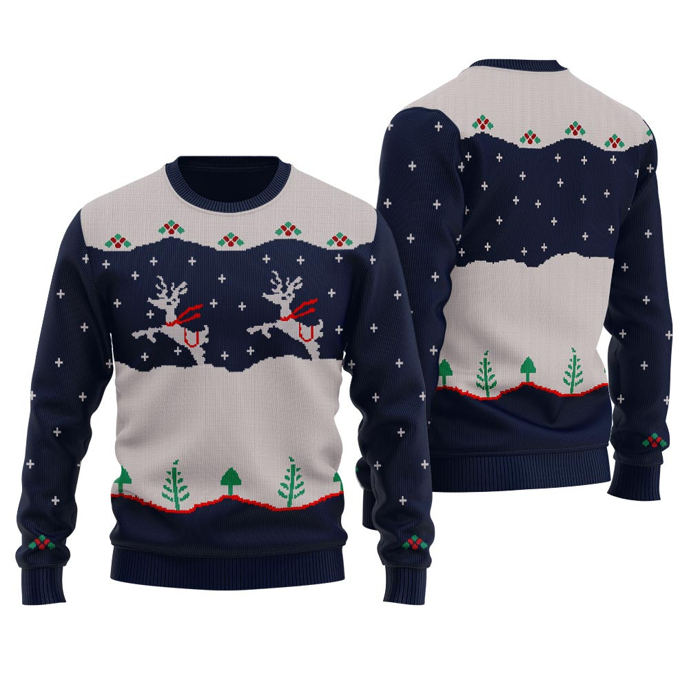 Step Brothers Funny Ugly Xmas Sweaters Casual Winter Sweatshirt for Daily Comfort