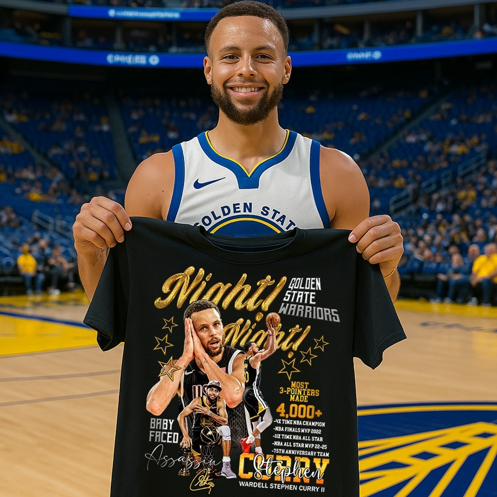 Stephen Curry 4000 3-Pointers T-Shirt Golden State Warriors Gifts For Steph Curry Fans