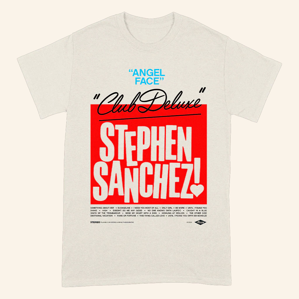 Stephen Sanchez Merch Club Deluxe T-Shirt Cool Gifts For Music Lovers