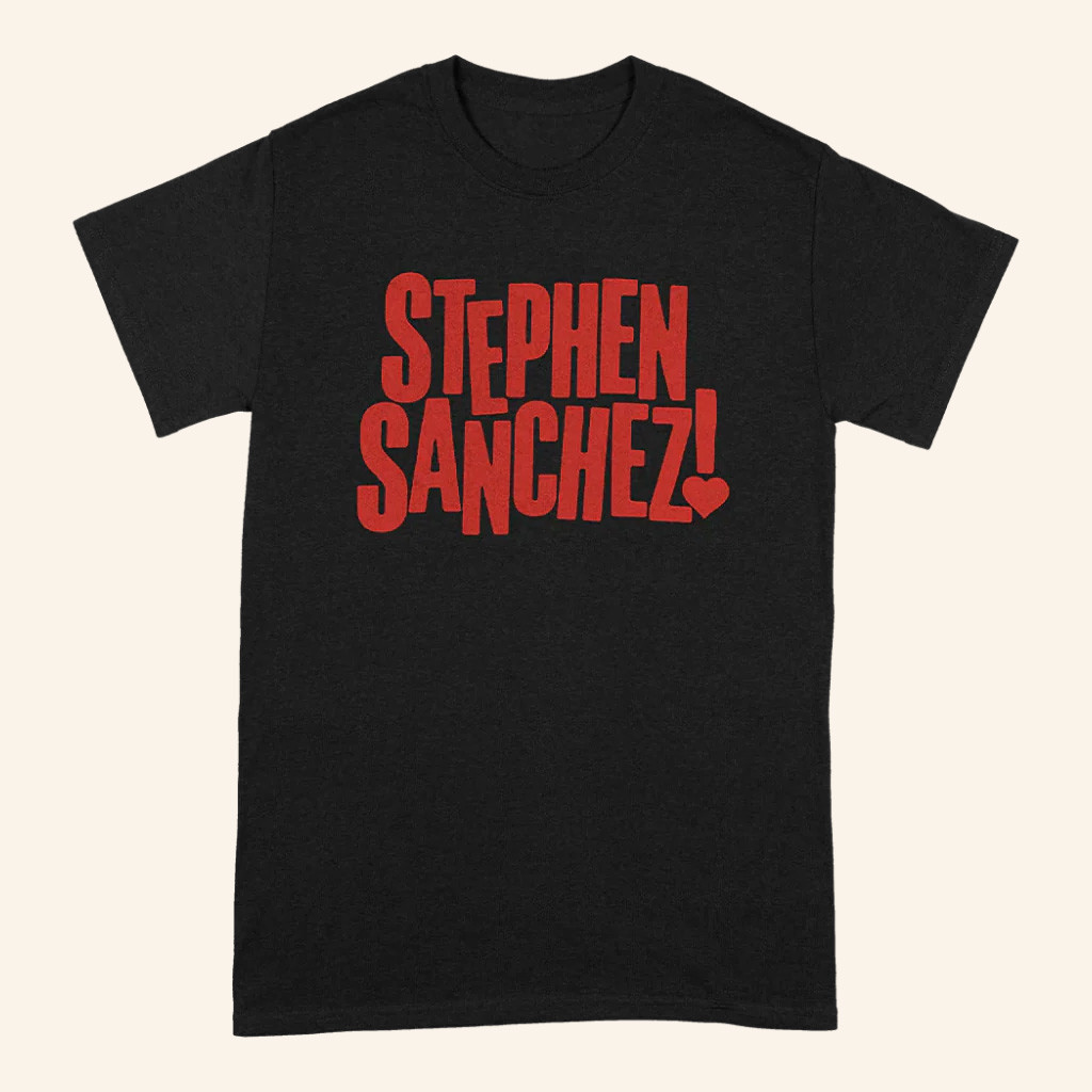 Stephen Sanchez Merch Exclamation Heart Logo T-Shirt Presents For Music Lovers Stephen Sanchez Merch Exclamation Heart Logo T-Shirt Presents For Music Lovers