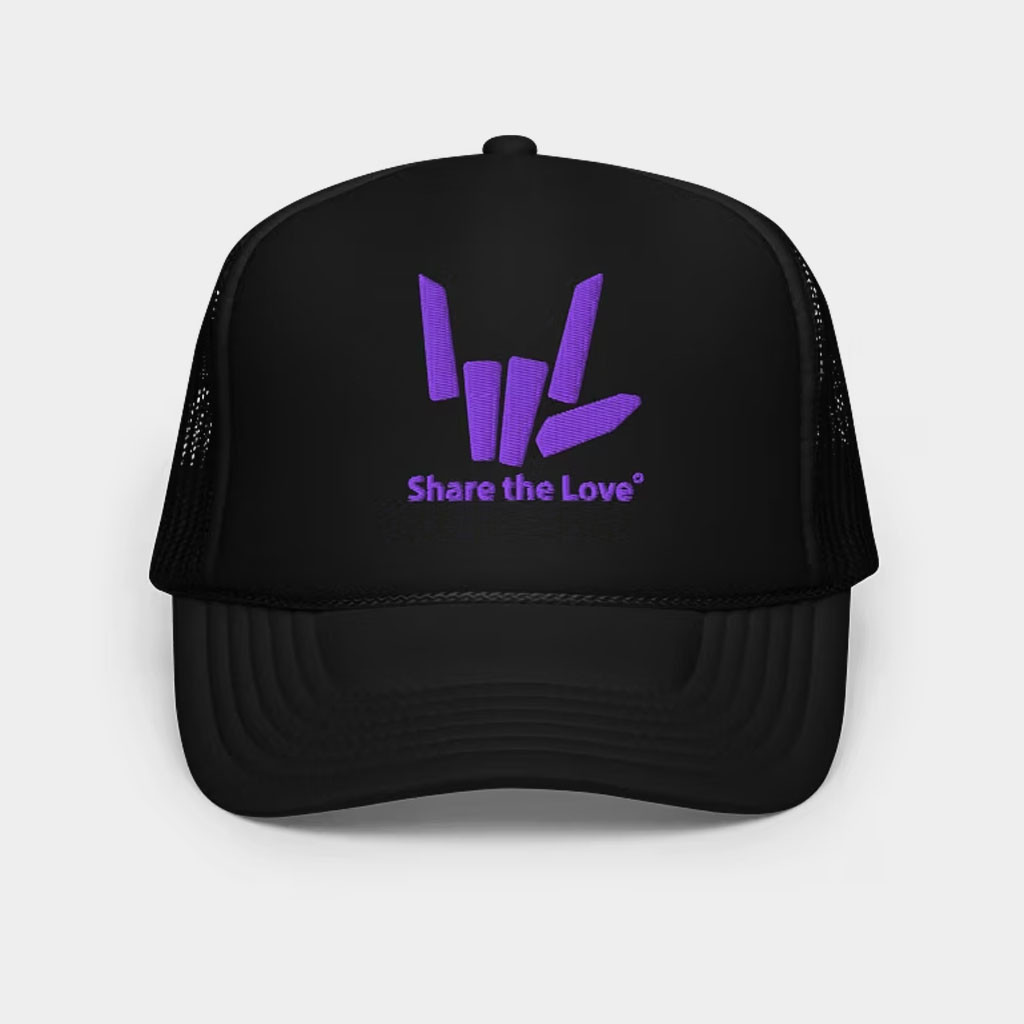 Stephen Sharer Merch Share The Love Trucker Hat Embroidered Birthday Gift Ideas For Him