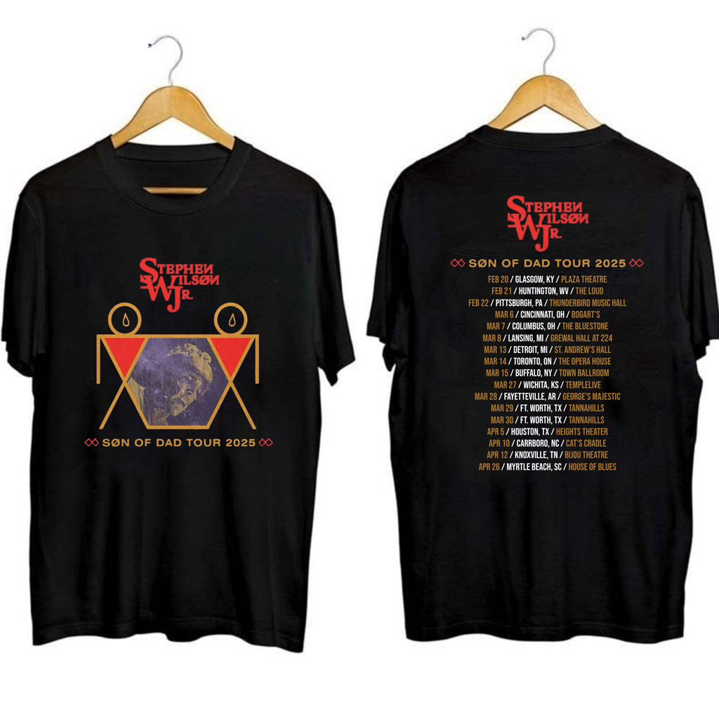 Stephen Wilson Jr Tour 2025 Shirt Stephen Wilson Jr Merch Best Gifts For Friends Stephen Wilson Jr Tour 2025 Shirt Stephen Wilson Jr Merch Best Gifts For Friends