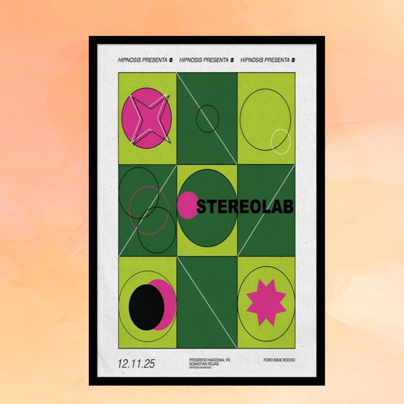 Stereolab Merch Foro Indie Rocks Nov 12 2025 Mexico City MX Poster Wall Art Decor Stereolab Merch Foro Indie Rocks Nov 12 2025 Mexico City MX Poster Wall Art Decor
