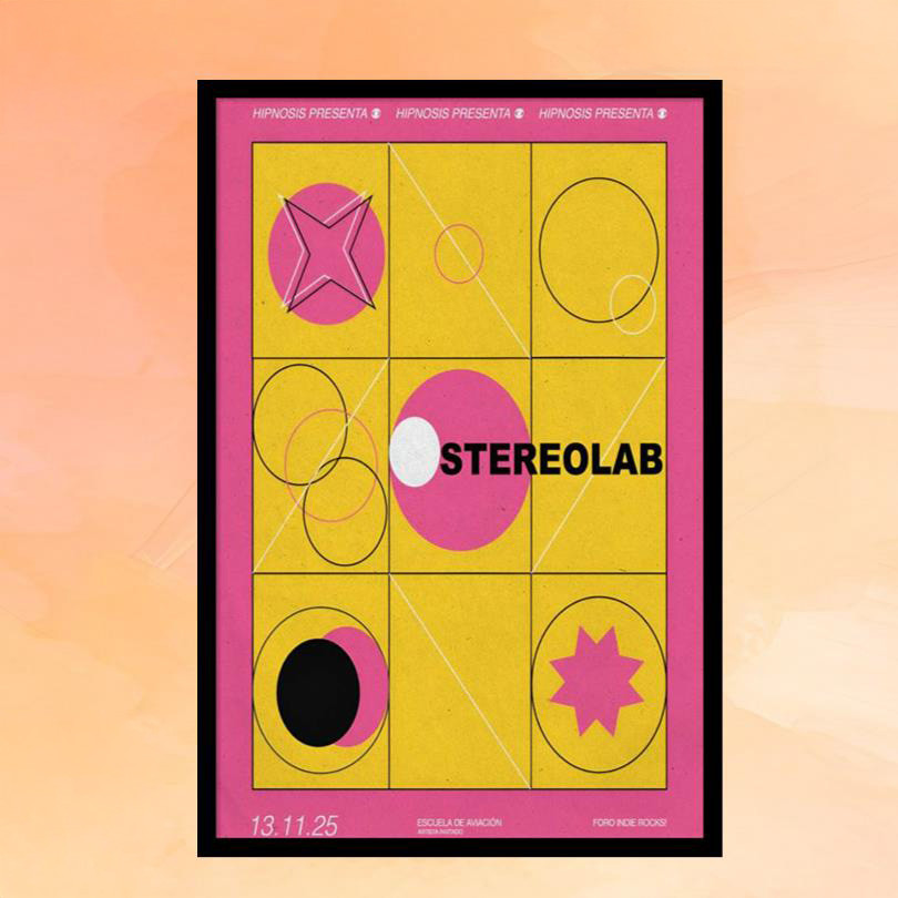 Stereolab Merch Nov 13 2025 Foro Indie Rocks Concert Poster Home Decor Gifts For Music Fans