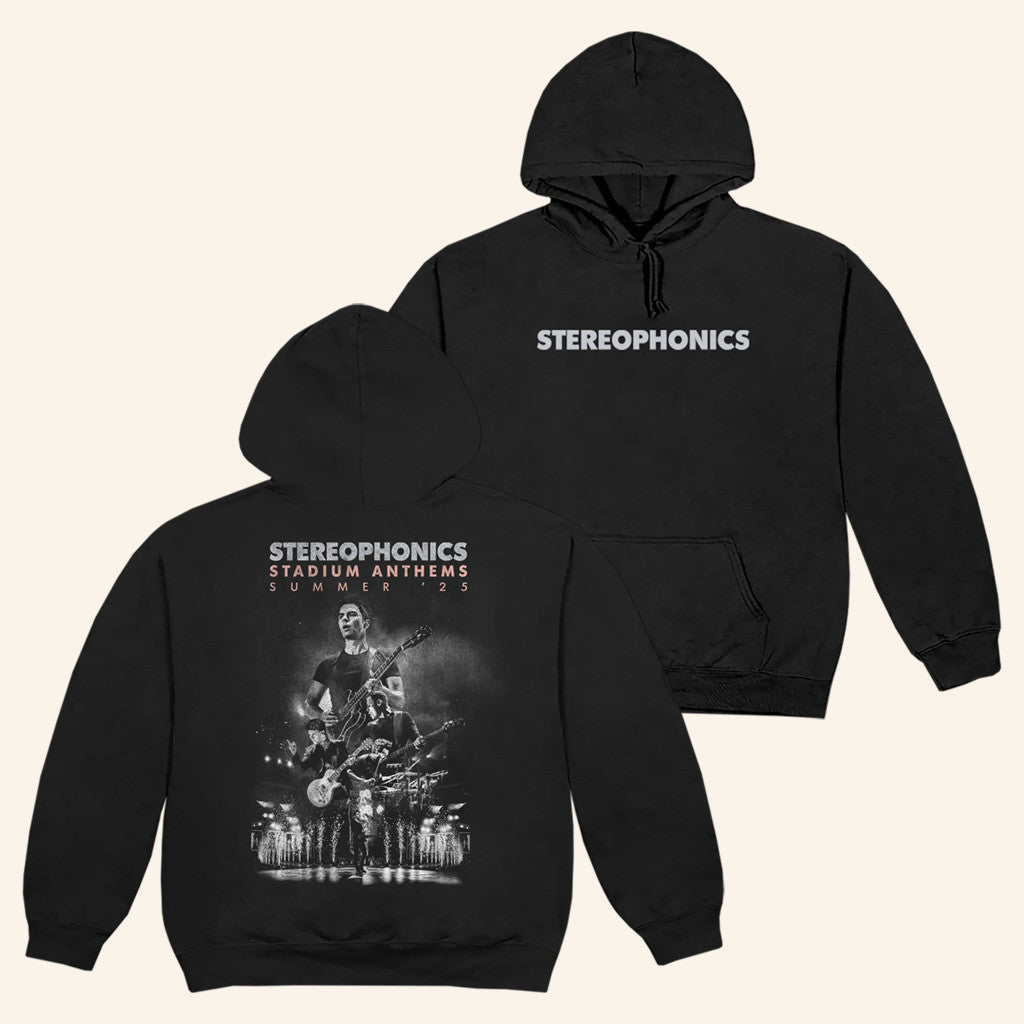 Stereophonics Merch Summer '25 Tour Black Hoodie Unique Gift For Boyfriend Stereophonics Merch Summer '25 Tour Black Hoodie Unique Gift For Boyfriend