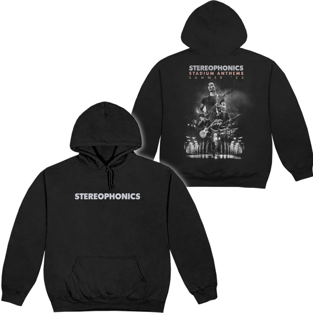 Stereophonics Tour Merch 2025 Hoodie Stadium Anthems Summers Concert Fan Gifts