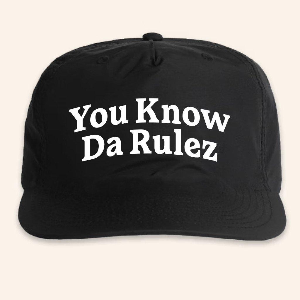 Sterling Spencer Merch You Know Da Rulez Snapback Hat Gifts For Boyfriend