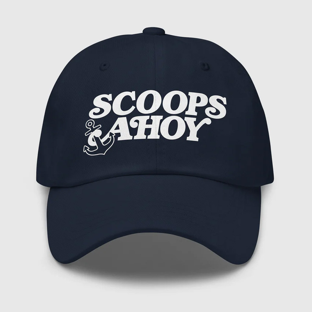 Steve Harrington Merch Stranger Things Scoops Ahoy Logo Dad Hat Gifts For Brothers