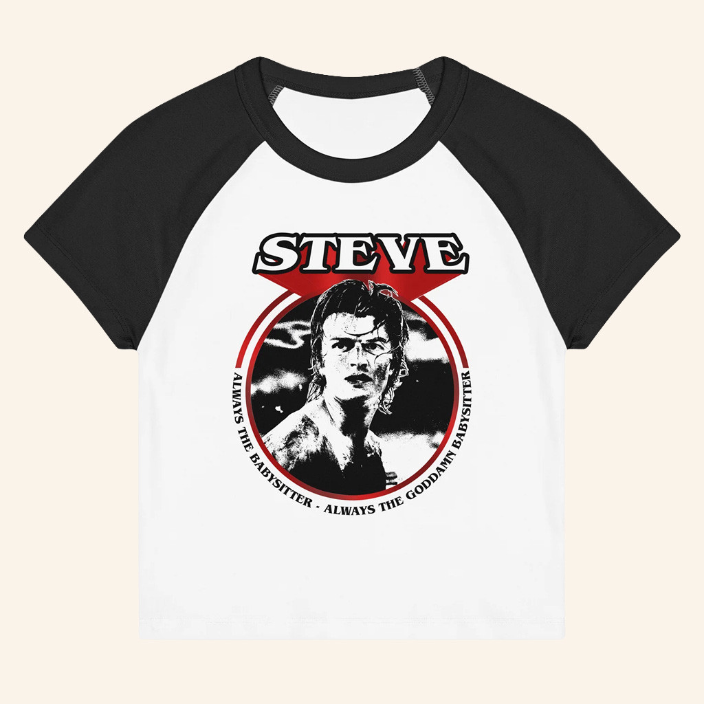 Steve Harrington Merch Stranger Things Steve Babysitter Baby Shirt Gifts For Girlfriend