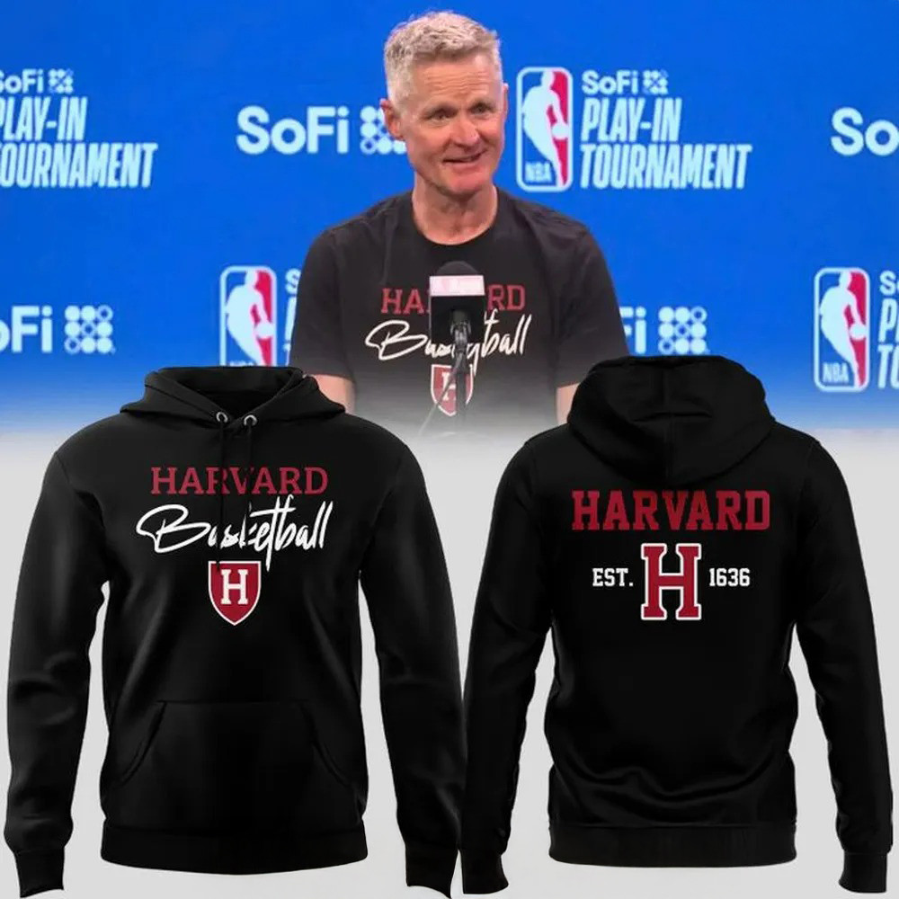 Steve Kerr Harvard Basketball Special Hoodie Cool Gifts For Basketball Fans