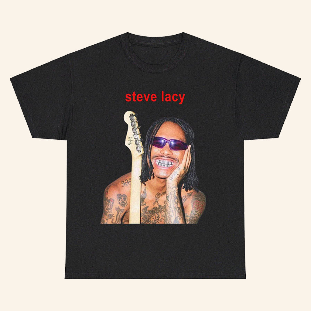 Steve Lacy Merch Funny Graphic T-Shirt Cool Gifts For Music Lovers