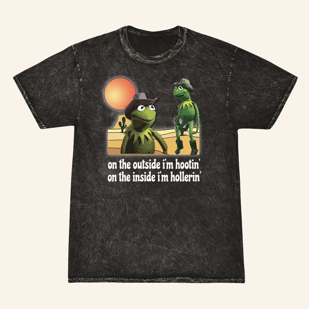 Steve Mart Merch Hootin And Hollerin T-Shirt Birthday Gift Ideas For Him