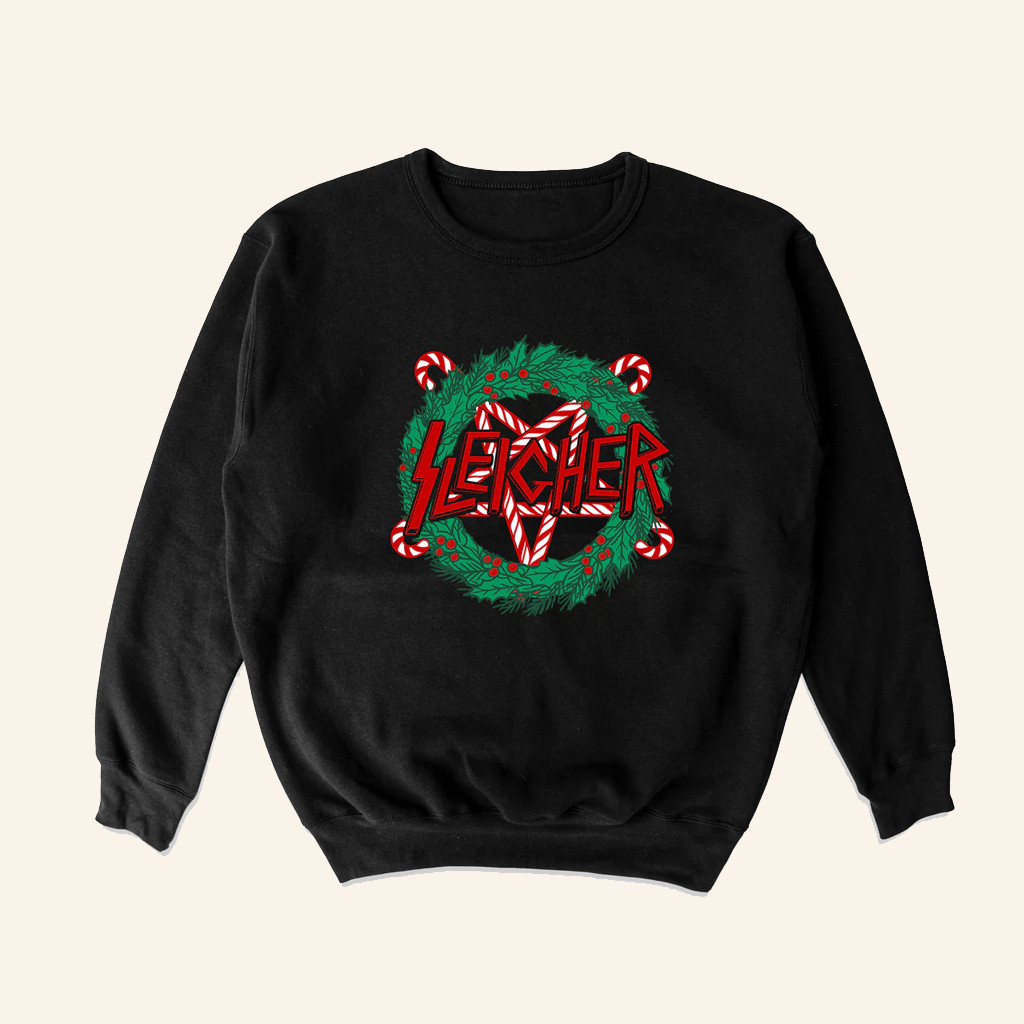 Steve Mart Merch Sleigher Crewneck Sweatshirt Christmas Presents For Boyfriend Steve Mart Merch Sleigher Crewneck Sweatshirt Christmas Presents For Boyfriend