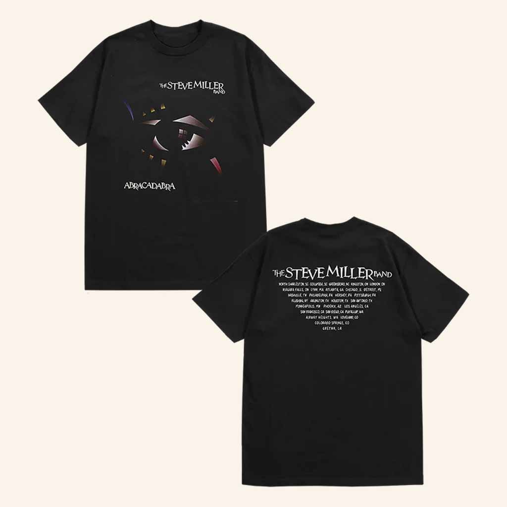 Steve Miller Band Merch Abracadabra Tour T-Shirt Best Gifts For Music Lovers Steve Miller Band Merch Abracadabra Tour T-Shirt Best Gifts For Music Lovers
