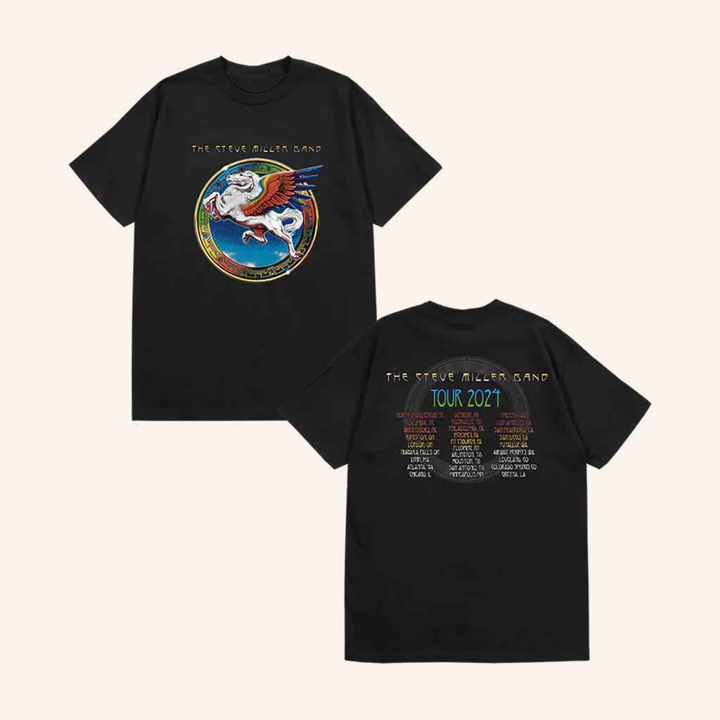 Steve Miller Band Merch Book Of Dreams Tour 2024 T-Shirt Music Lover Gifts For Him Steve Miller Band Merch Book Of Dreams Tour 2024 T-Shirt Music Lover Gifts For Him