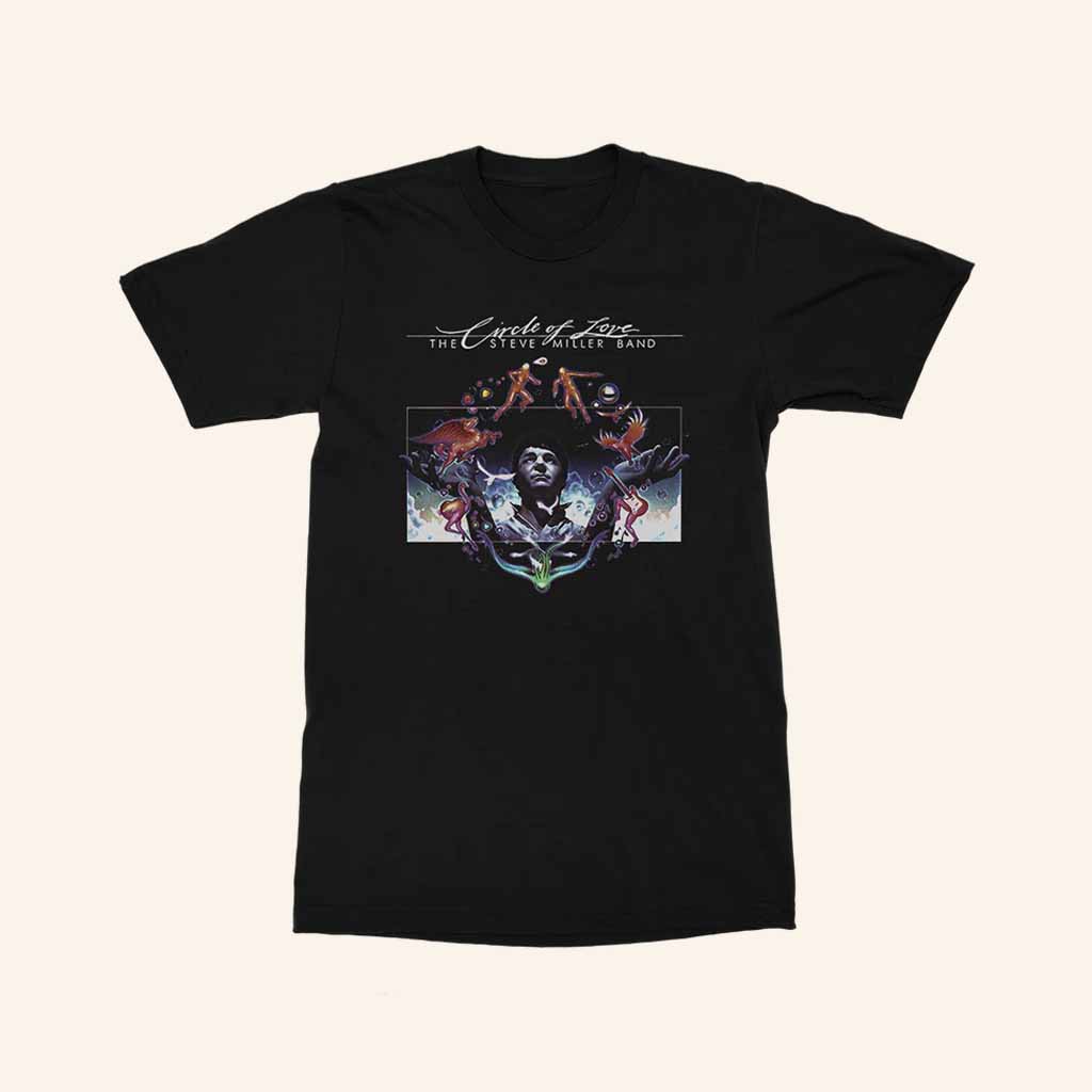 Steve Miller Band Merch Circle Of Love T-Shirt Music Related Gifts For Guys Steve Miller Band Merch Circle Of Love T-Shirt Music Related Gifts For Guys